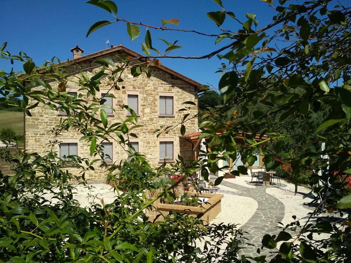 B&B Monticelli Gubbio Esterno foto